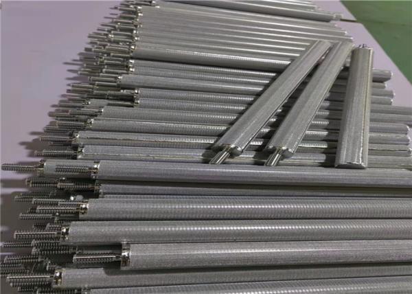 Double Layer 304 Stainless Steel Filter Cartridges Sintered Pleated