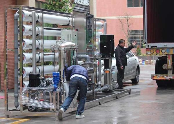 30TPH Purification Filter Brackish Water System For Food And Beverage Industry