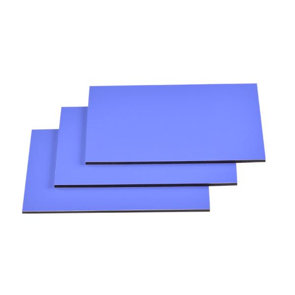 espessura composta de alumínio do painel 3mm da faísca 4.5kg/m2 de prata