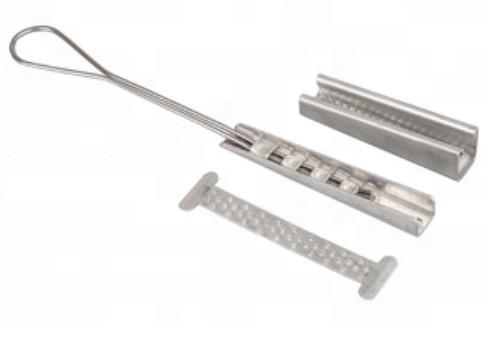 Tension Clamp Outdoor Installing Ftth Fitting High Tension Cable Clamp