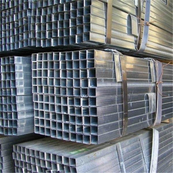Tubo de aço galvanizado MS certificado ISO9001 para tubos quadrados de aço de 19X19 de comprimento 12M