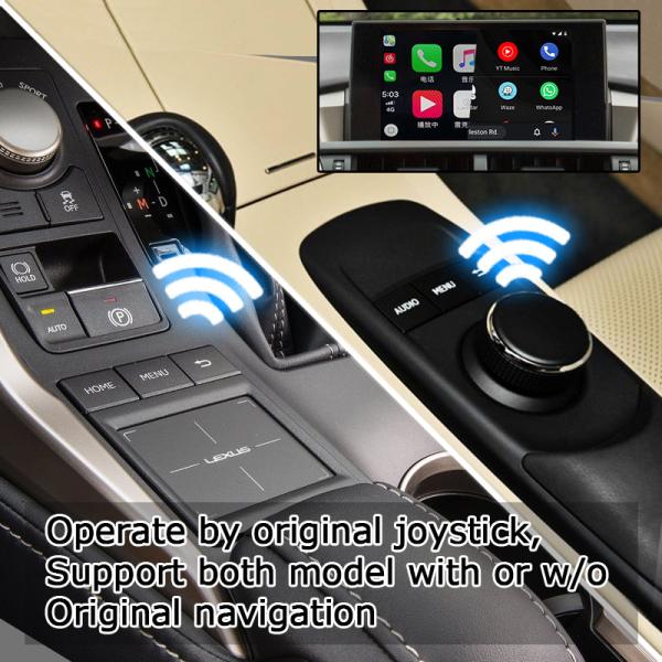 Wireless carplay interface by Lsailt for Lexus NX NX300 NX200t NX300h android auto