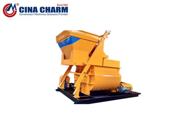 Twin Shaft Charging 800L 25m3/h Js500 Concrete Mixer