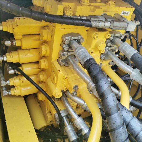 Использованный экскаватор Komatsu PC200 Оригинальный гидравлический насос PC200-6/7/8