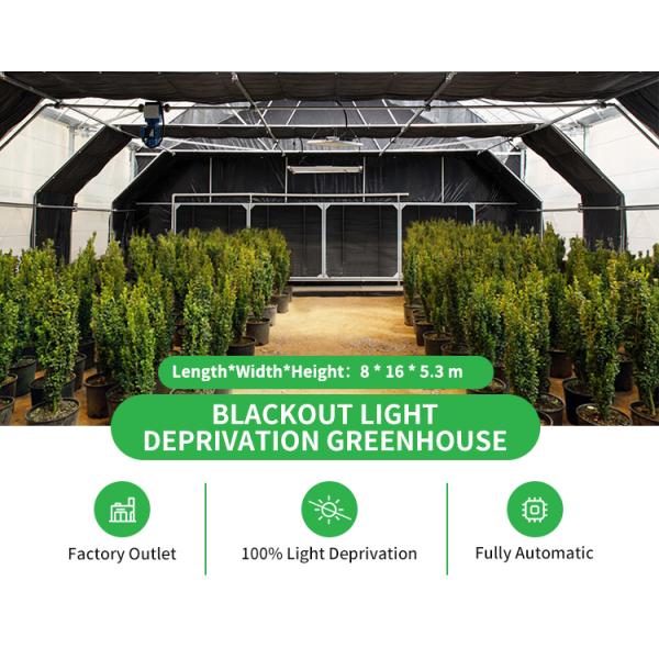 Baolida Light Deprivation Greenhouse Mushroom Automatic Blackout Greenhouse