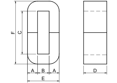 Высококачественное подгонянное ядр c nanocrystalline для высокочастотного трансформатора 20KHz