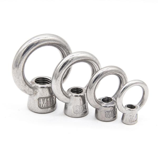 316 304 Stainless Steel Lifting Ring Nut Ring Nut Lifting Nut