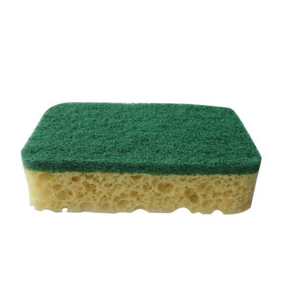 Sponge de cuisine personnalisée en polyester en PU 11x7x3cm