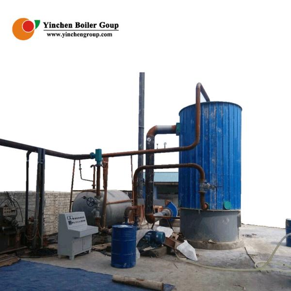 Fuel Organic Heat Carrier Vertical Fire Tube Boiler 320C Oil Temperature