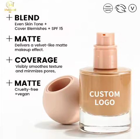 Maquillage léger OEM Bio Cosmétiques Marque Privée Imperméable