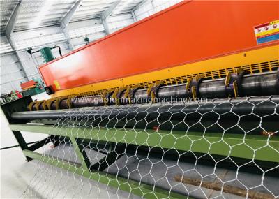 Linha de produção máquina de bobinamento espiral de GBPL-2 Gabion do fio do comprimento 4mm de 1200mm