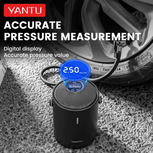 YANTU A05 Wired Tire Inflator Portable Air Compressor 12V Compressors Pump for Car Tyre