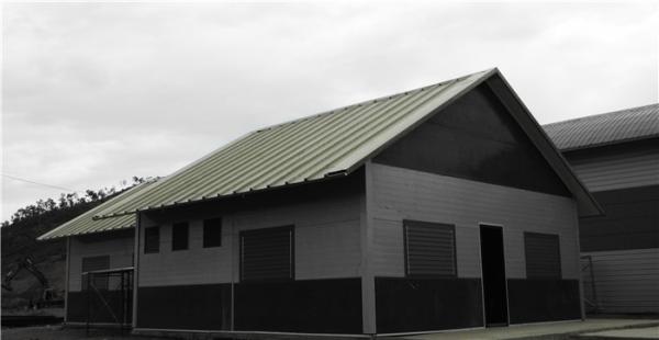 aço da placa da madeira compensada de 18mm - quarto das casas quadro para a acomodação