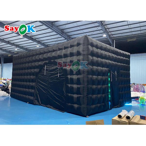 Реклама Ночной клуб Надувная кубическая палатка Сильный Оксфордский ткань материал Надувная воздушная палатка