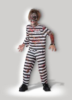 Party Carnival Animal Fancy Dress , Creepy Convict Tween Halloween Costumes