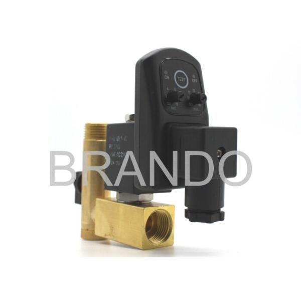 凝縮物のタイマーの電気で作動する空気の電磁弁の自動