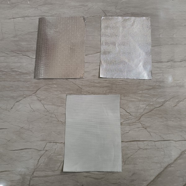 Aluminized Welding Blanket Aluminum Foil Fiber Glass Cloth Reflective Fiberglass Cloth