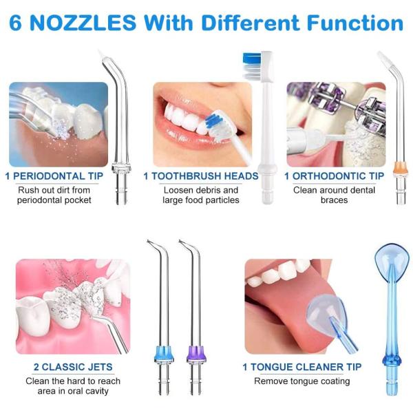 Cordless Water Flosser  Oral irrigator Electric Travel wholesale factory