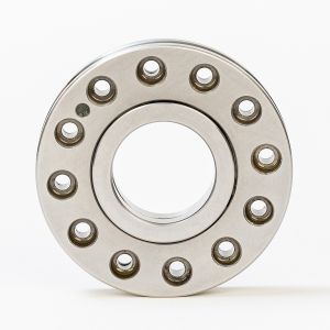 KCR125 GCr15 Chrome Steel Orthogonal Cross Roller Bearing 125×180×26mm For Large Precision Rotary Table Machinery