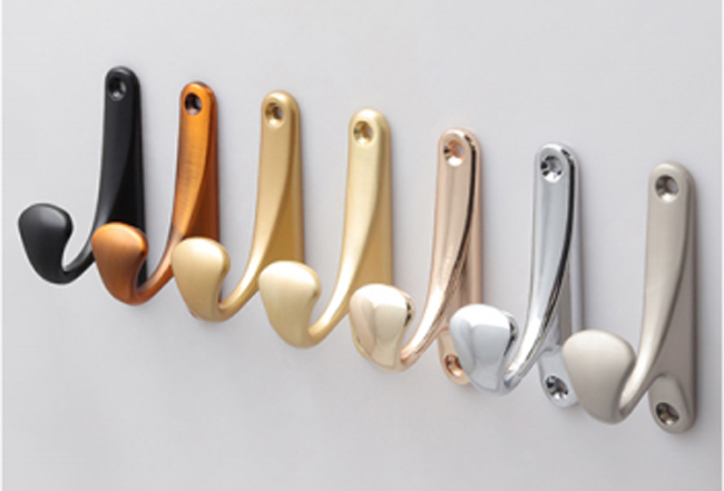GRH Modern Wholesale Furniture Cabinet Hook Kitchen Wardrobe Wholesale Hardware Hook Wall Mount Zinc Alloy Clothes Hook