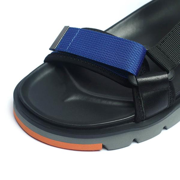 Multi Color Flat Anti Skid Mens Designer Leather Sandals