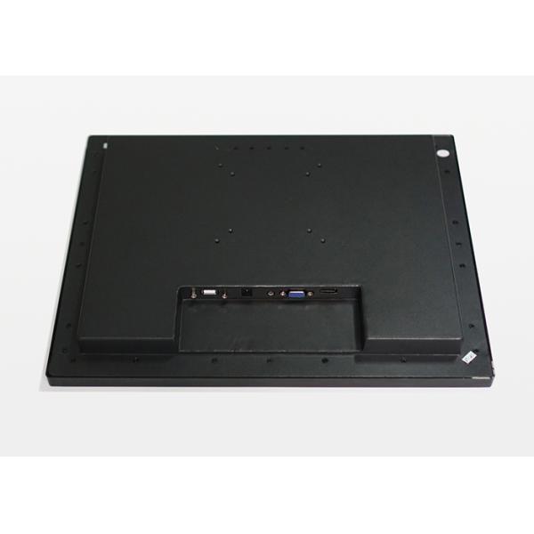 Материал алюминиевого сплава монитор экрана касания 15 дюймов с 6мм закаленной стеклянной панелью