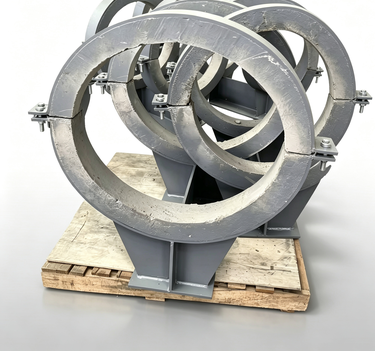EN 13480-3 Compliant Pipe Supports and Hangers with U-bolt Design and Variable Spring Hangers for Load Management
