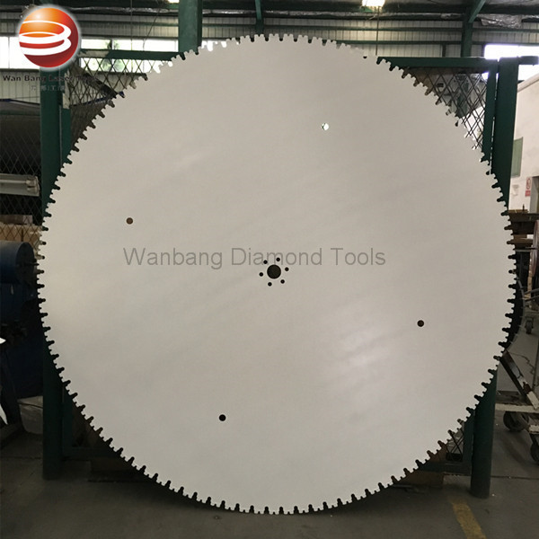 segment de coupure humide Diamond Wall Saw Blades de 2000mm U