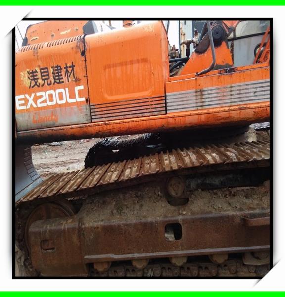 second hand digger EX200-1 ex200lc-1   used excavator for sale 1.5m3  track excavator isuzu engine minit excavator