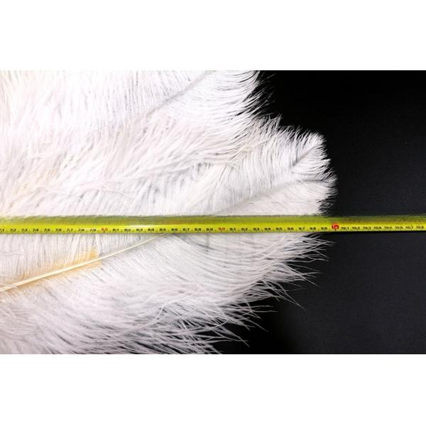 50-55 см Декорация для вечеринки Страус Перья Ручной вентилятор Белый фиолетовый горячий предмет Окрашенный