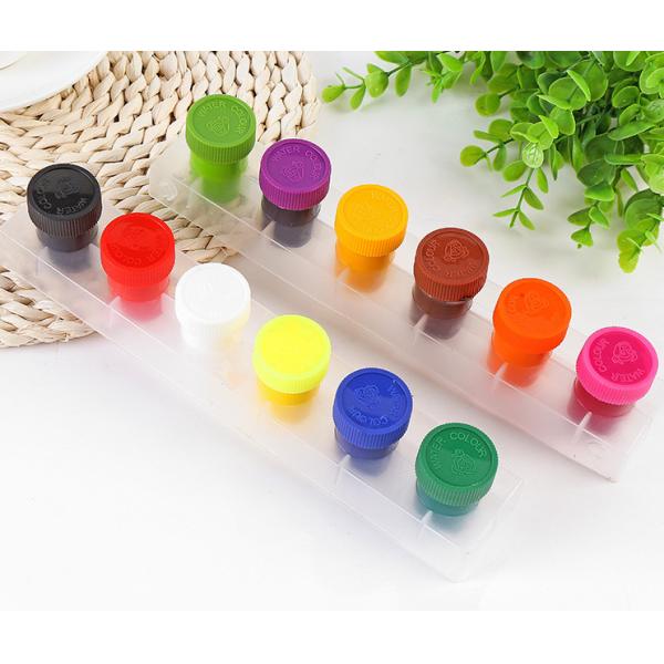 Non-toxic Finger Paint / Poster Paint  4 Colors, 6 Colors, 8 Colors set washable for kids diy painting water color paint