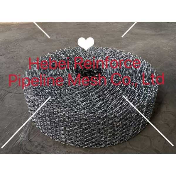 Concrete Lock Pipenet Welded Mesh For Pipeline Weight Coating