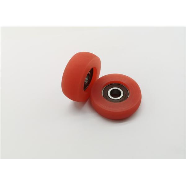 Roland Printer Spare Parts PU Cladding Bearing Rubber Press Paper Wheel 45*15*9MM
