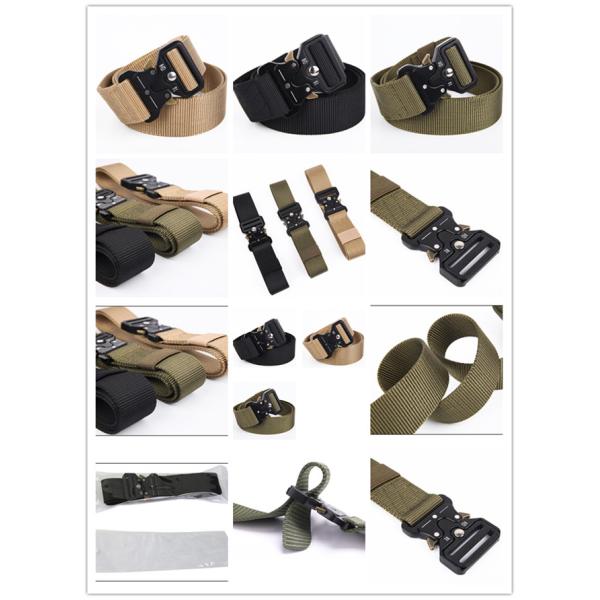 Adjustable Nylon Quick Release Outdoor Hunting Gear Zinc Alloy Tactical Buckle Heavy Duty