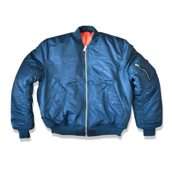 Popular Men'S Flight Aviator Bomber Jacket , Male Bomber Jacket Polyester Lining