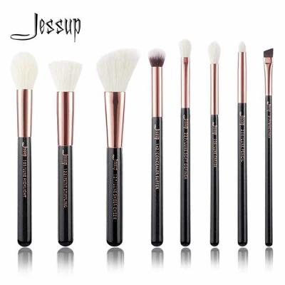 Non Slip metal ferrule High End Makeup Brush Set For Beginners Mixed Hair