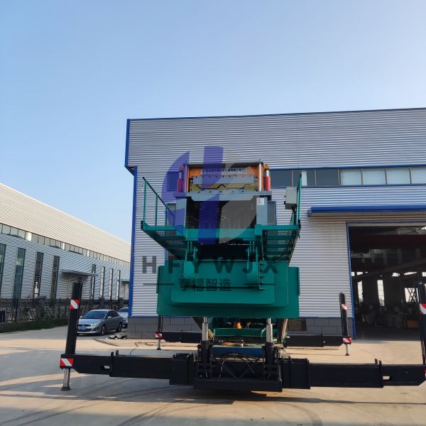 Hydraulic Driven High Altitude Lifting Platform 18.5m Lifting Height For Roof Tile Installation
