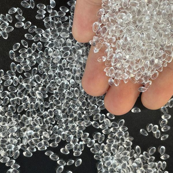 Manufacture High Fluidity High Transparency TPU TPR Granules Raw Material Excellent Toughtness for  Shoe Soles and Toys