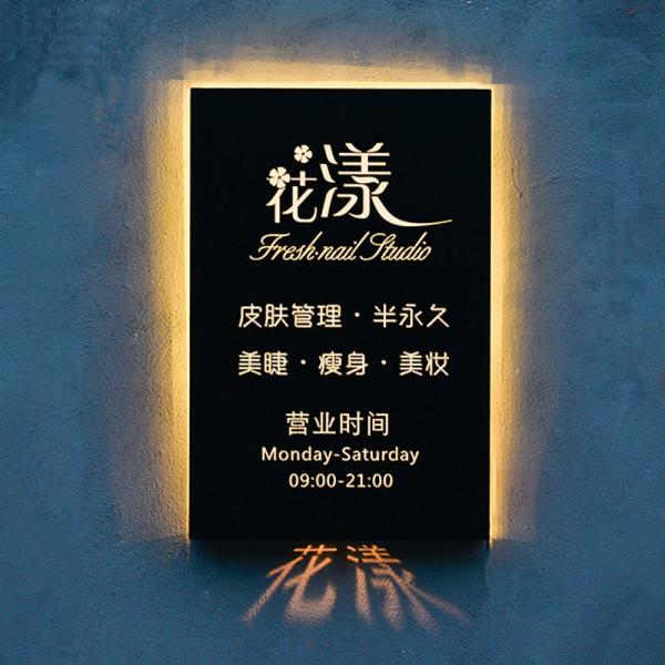 Outdoor Lighted Signs Shop Displays Advertised  Publicity Led Light Boxes