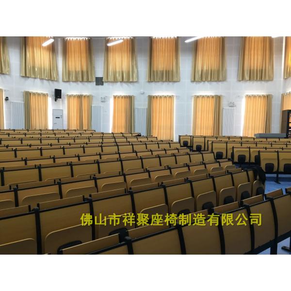 18MM Composite Board Folded Seat School Desk And Chair With Strong Metal Frame