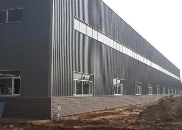 Q235B pré-fabricou de aço industrial da oficina da construção de aço - construções moldadas