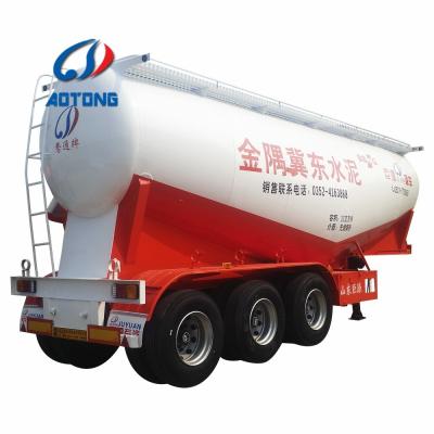 FUWA BPW Optional 3 Axle Cement Carrier Trailer Tanker Truck for Bulk Silo Tank Transport