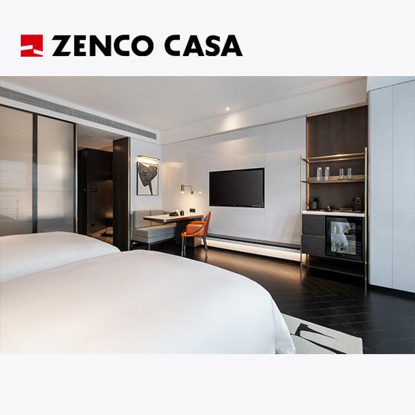 Modern Style Hotel Set de mobiliário de quarto Cama Tamanho 2000*2000*300mm