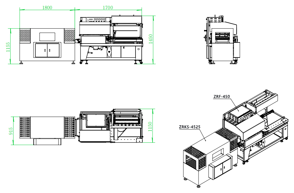 Unlimited Length Side Sealer Solve Long Product Packaging Problem Of L-Type Sealer
