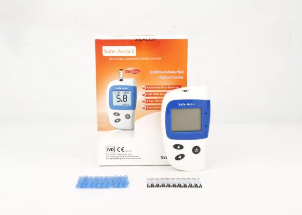 50 Pieces Lancets / Strips Blood Glucose Test Kit , Diabetes Sugar Test Kit
