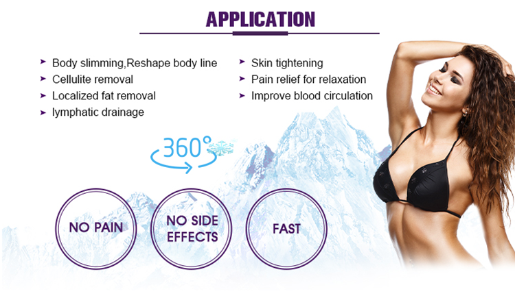 360 Cryo Frozen RF Lipo laser Cavitation Body Scupting Machine