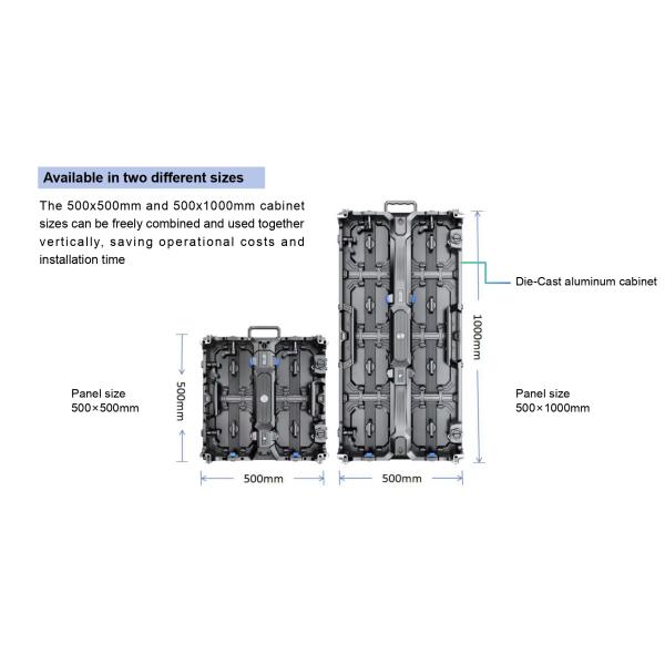 Alquiler de pantallas LED interiores y exteriores Serie Gmars Alta calidad mantenimiento frontal completo Pantalla LED flexible