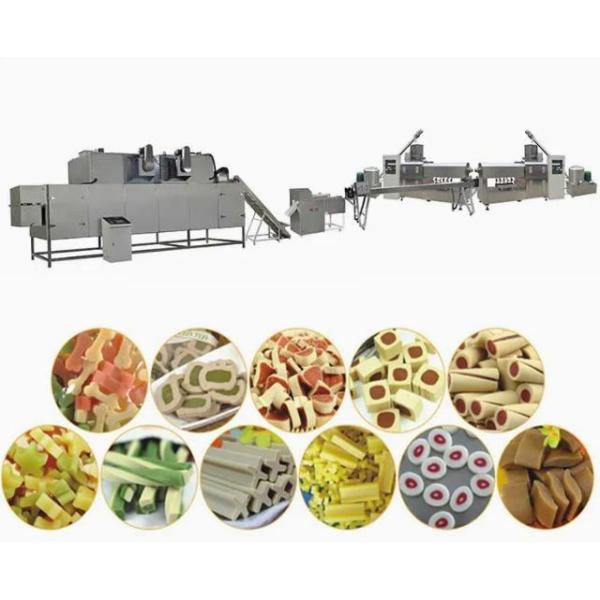 Автоматические скручивающие изделия для стоматологического ухода Домашнее животное Собачье оборудование для производства пищи 145 кВт