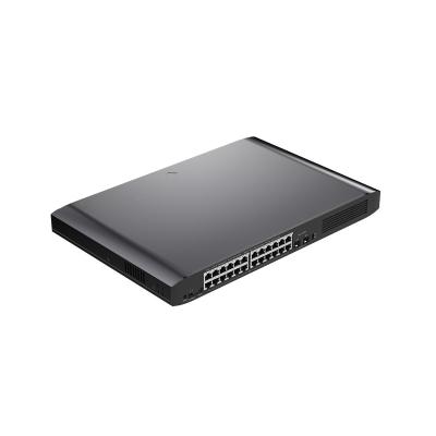 26 Port PoE Ethernet Switch 36 Gbps Switching Capacity Gigabit Managed Switch