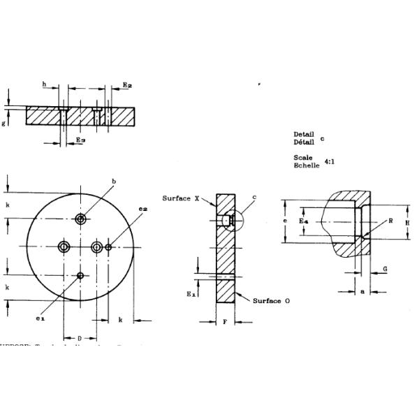 Iec 60061 3 Standard Go And Not Go Gauge For Unmounted Bi-Pin Cap G5-7006-46-3